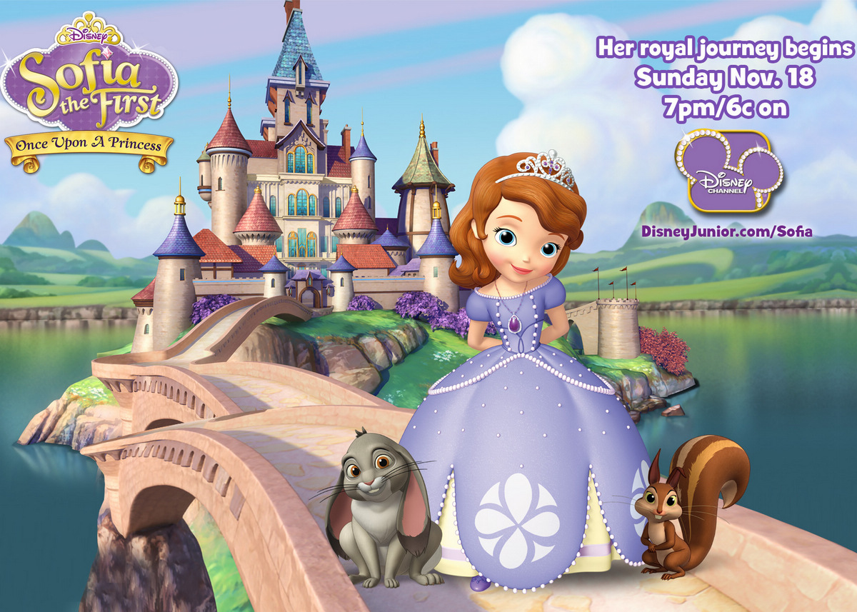 迪士尼英语原声动画 sofia the first 小公主索菲亚 1-3季 满300包邮