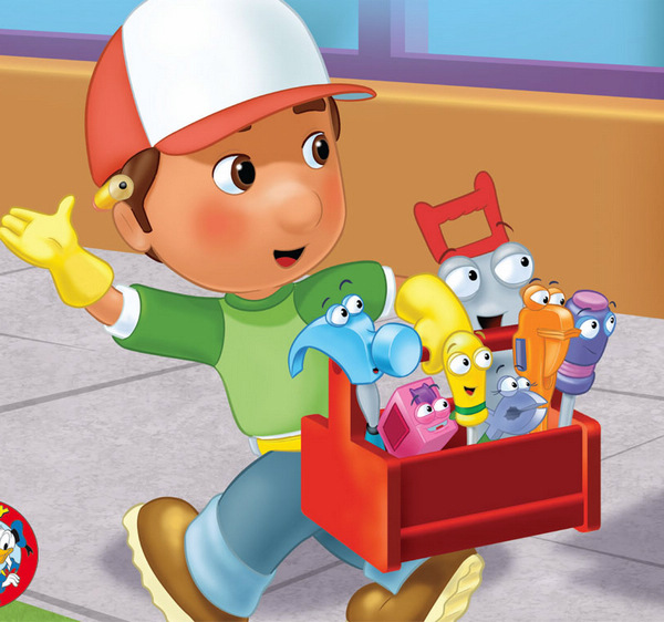 迪士尼英语原声动画 handy manny 万能阿曼 1-2季 满300包邮