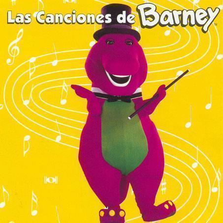 西班牙语儿童歌曲 las canciones de barney 小恐龙班尼 1cd 满300