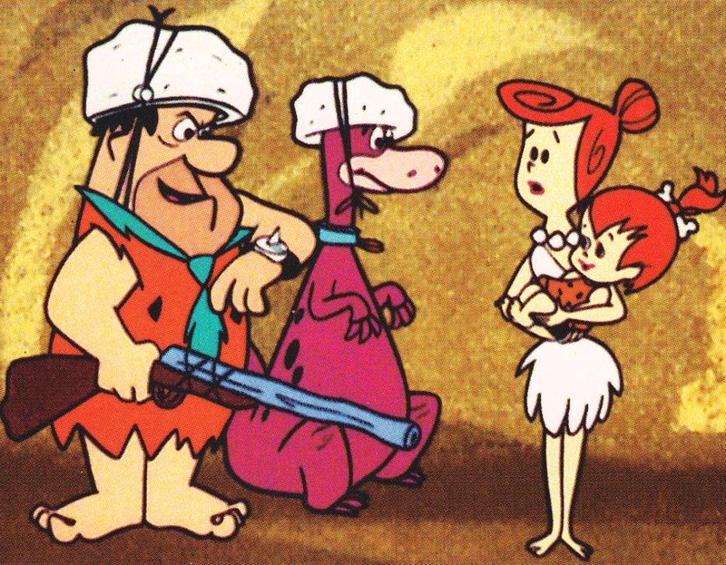 美国cn英语原声动画 the flintstones 摩登原始人 1-2